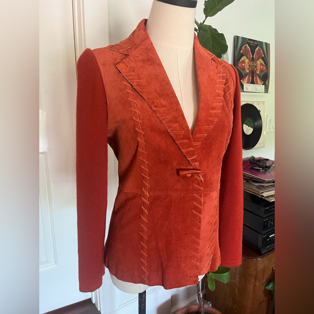 Western Suede Blazer